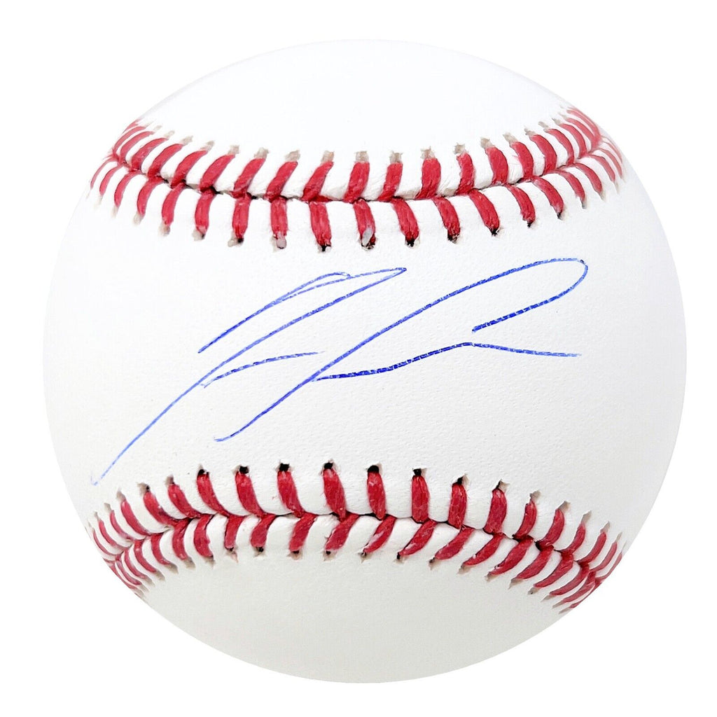 Ronald Acuna Jr of the Atlanta Braves signed