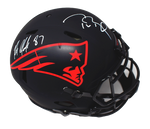 Tom Brady/Rob Gronkowski Patriots Signed Eclipse Speed Authentic Helmet Fanatics