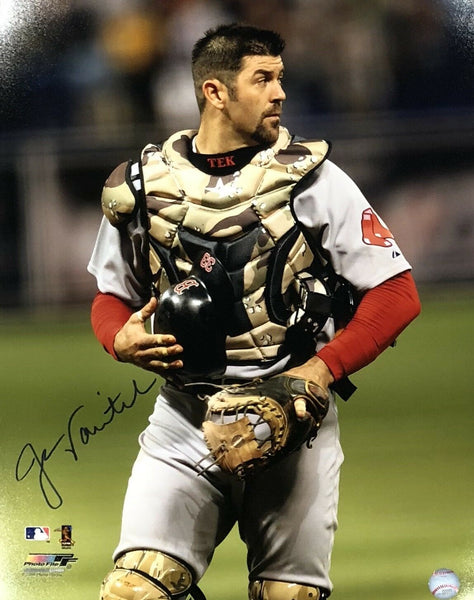 Jason Varitek Signed Boston Red Sox 8x10 Photo MLB Authenticated