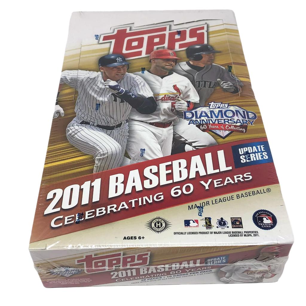 2011 Topps Update Baseball Factory Sealed Hobby Box Mike Trout RC