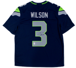 Russell Wilson Seattle Seahawks Signed Authentic Nike Limited Jersey RS Holo MC