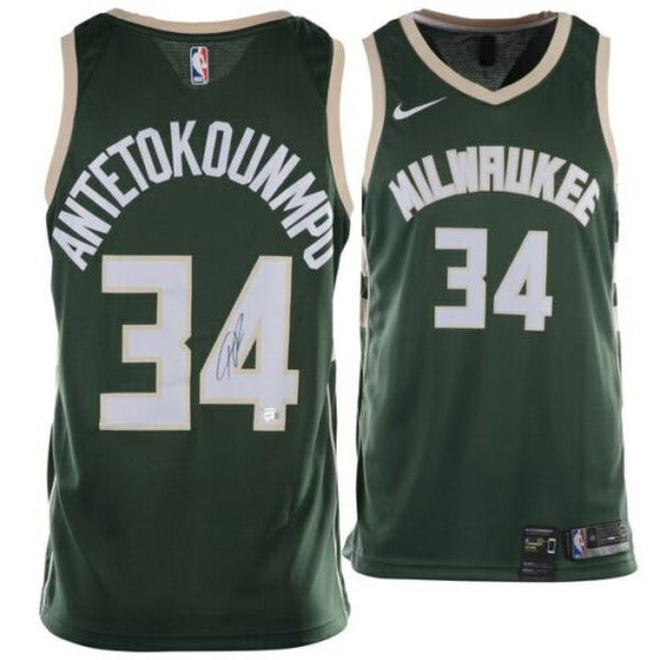 Giannis Antetokounmpo Signed Jersey (JSA) – GSSM