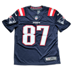 Rob Gronkowski New England Patriots Signed Color Rush Nike Limited Jersey JSA