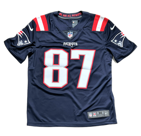 Rob Gronkowski New England Patriots Signed Color Rush Nike Limited Jer –  Diamond Legends Online
