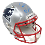 Rob Gronkowski Patriots Signed SB 53 Authentic Helmet 3x Champs Still Here JSA