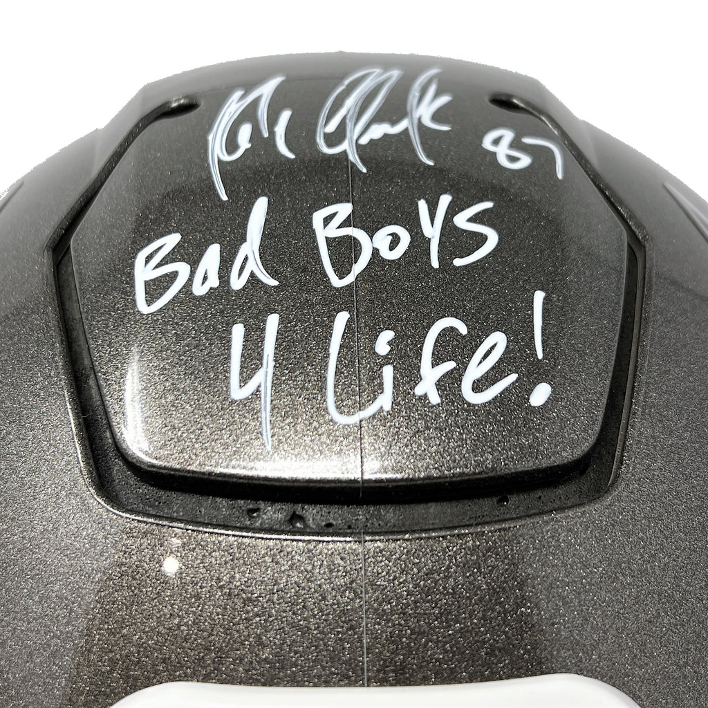 Tom Brady/Rob Gronkowski Pats Signed Authentic Speed Helmet Bad Boys 4 –  Diamond Legends Online