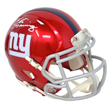 Eli Manning New York Giants Signed Riddell Flash Mini Helmet BAS Fanatics