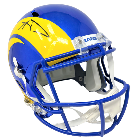 Aaron Donald Los Angeles Rams Signed Super Bowl LVI Champ Replica Helm –  Diamond Legends Online