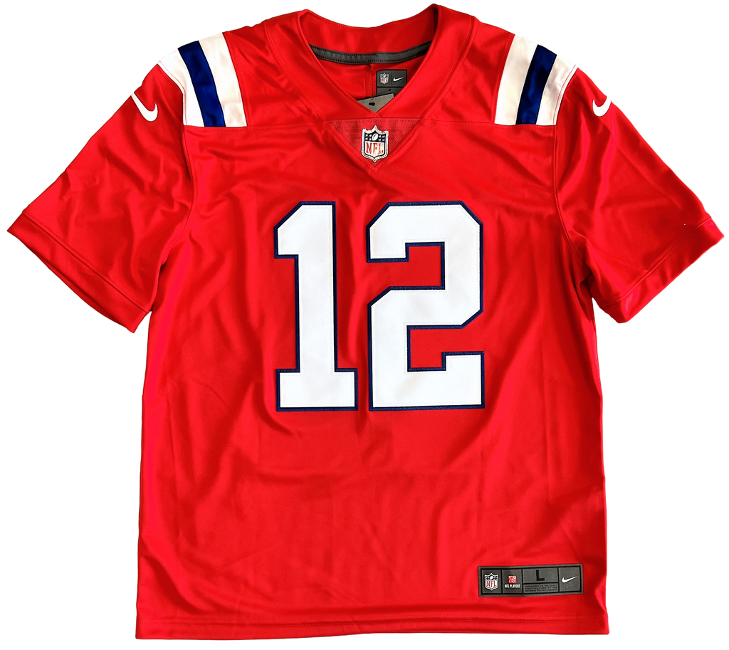 Authentic tom brady on sale patriots jersey
