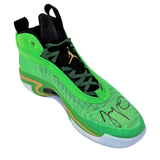 Jayson Tatum Celtics Signed Nike Air Jordan 'Green Spark' Left Sneaker FANATICS