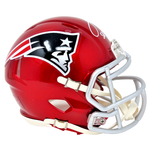 James White New England Patriots Signed SB 51 GW TD Flash Mini Helmet JSA