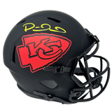 Patrick Mahomes Kansas City Chiefs Signed Eclipse Speed Replica Helmet BAS