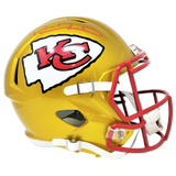 Patrick Mahomes Kansas City Chiefs Signed Riddell Flash Speed Replica Helmet BAS