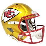 Patrick Mahomes Kansas City Chiefs Signed Riddell Flash Speed Replica Helmet BAS