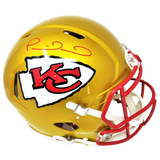 Patrick Mahomes Kansas City Chiefs Signed Flash Speed Authentic Helmet BAS