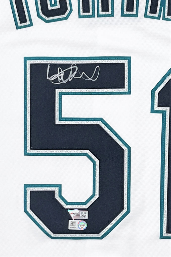 Ichiro Suzuki Seattle Mariners Autographed Teal Majestic Authentic Jersey