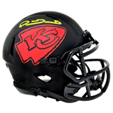 Patrick Mahomes Kansas City Chiefs Signed Riddell Eclipse Mini Helmet BAS