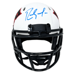 Randy Moss New England Patriots Signed Riddell Lunar Mini Helmet BAS Beckett
