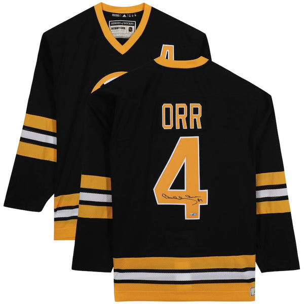Bobby Orr - signed Boston Bruins jersey (white) GNR